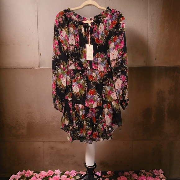 Popover Mini Dress - Midnight Muse - LoveShackFancy NWT - Picture 7 of 10